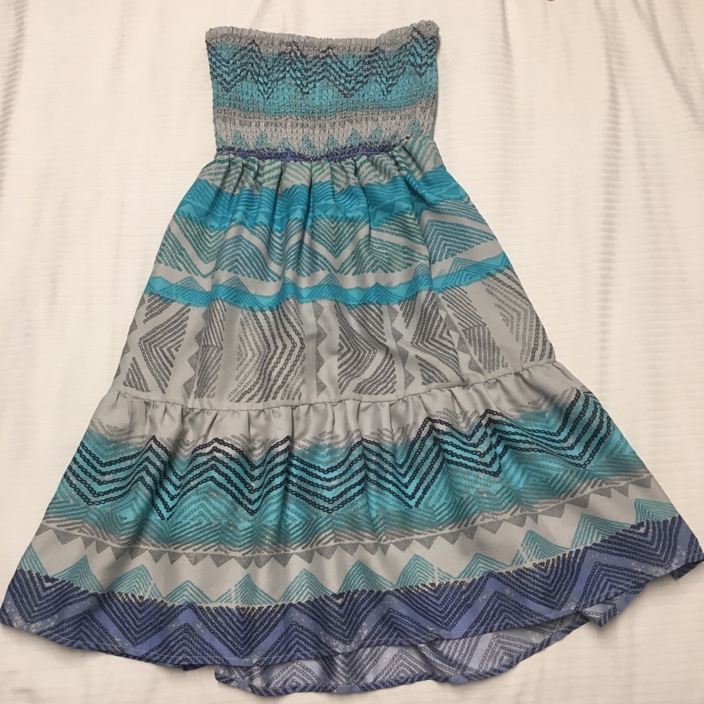 American Eagle strapless dress